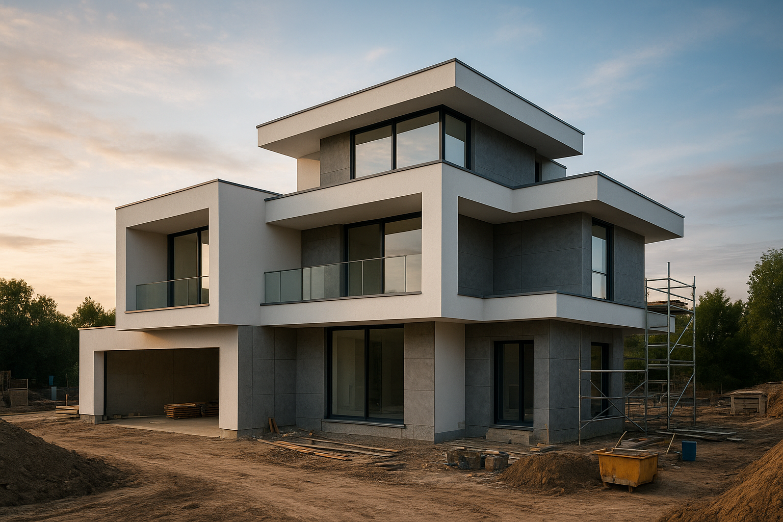 مشروع بناء جديد لدور كامل - مشروع بناء جديد في المنطقة الجنوبية لد…