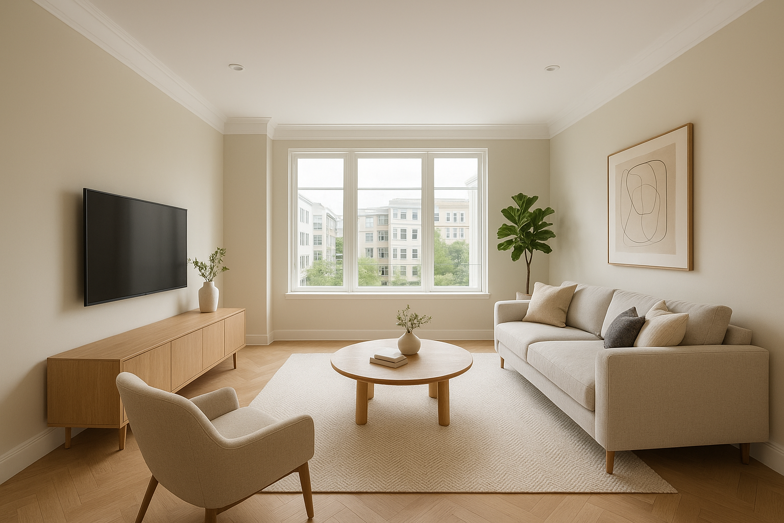 تحويل شامل لديكور وتجديد شقة - مشروع ديكور في المنطقة الغربية لدى…