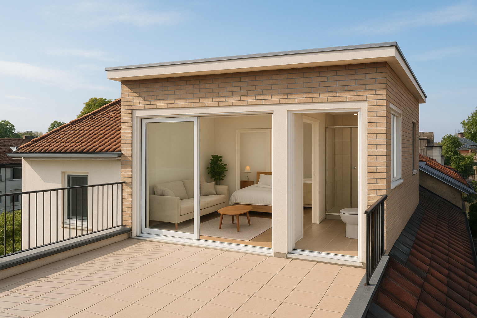 إضافة غرفة وصالة وحمام على - مشروع ترميم وصيانة في المنطقة الوسطى…