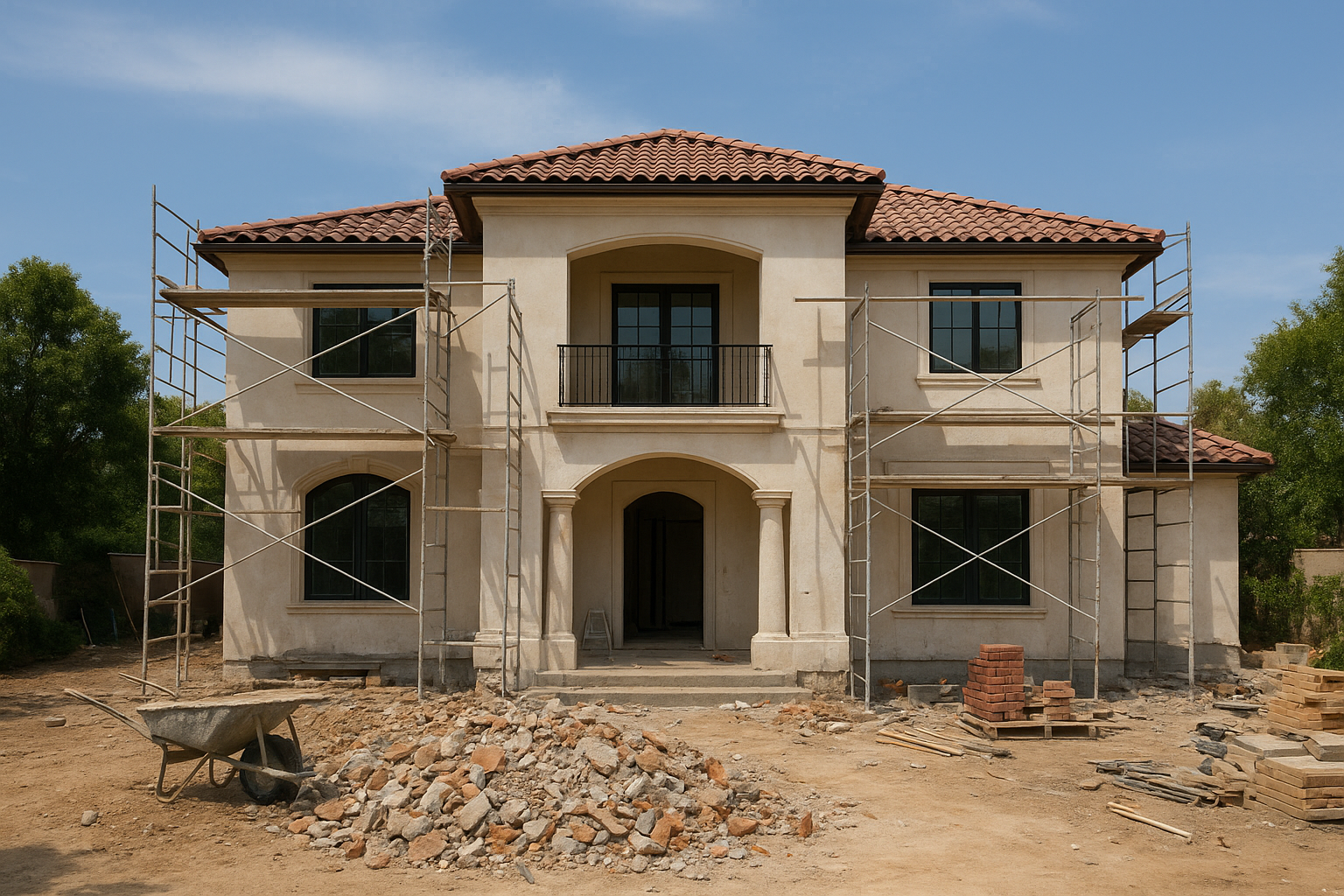 مشروع شامل لترميم وصيانة فلة - مشروع تشطيب في المنطقة الوسطى لدى ب…