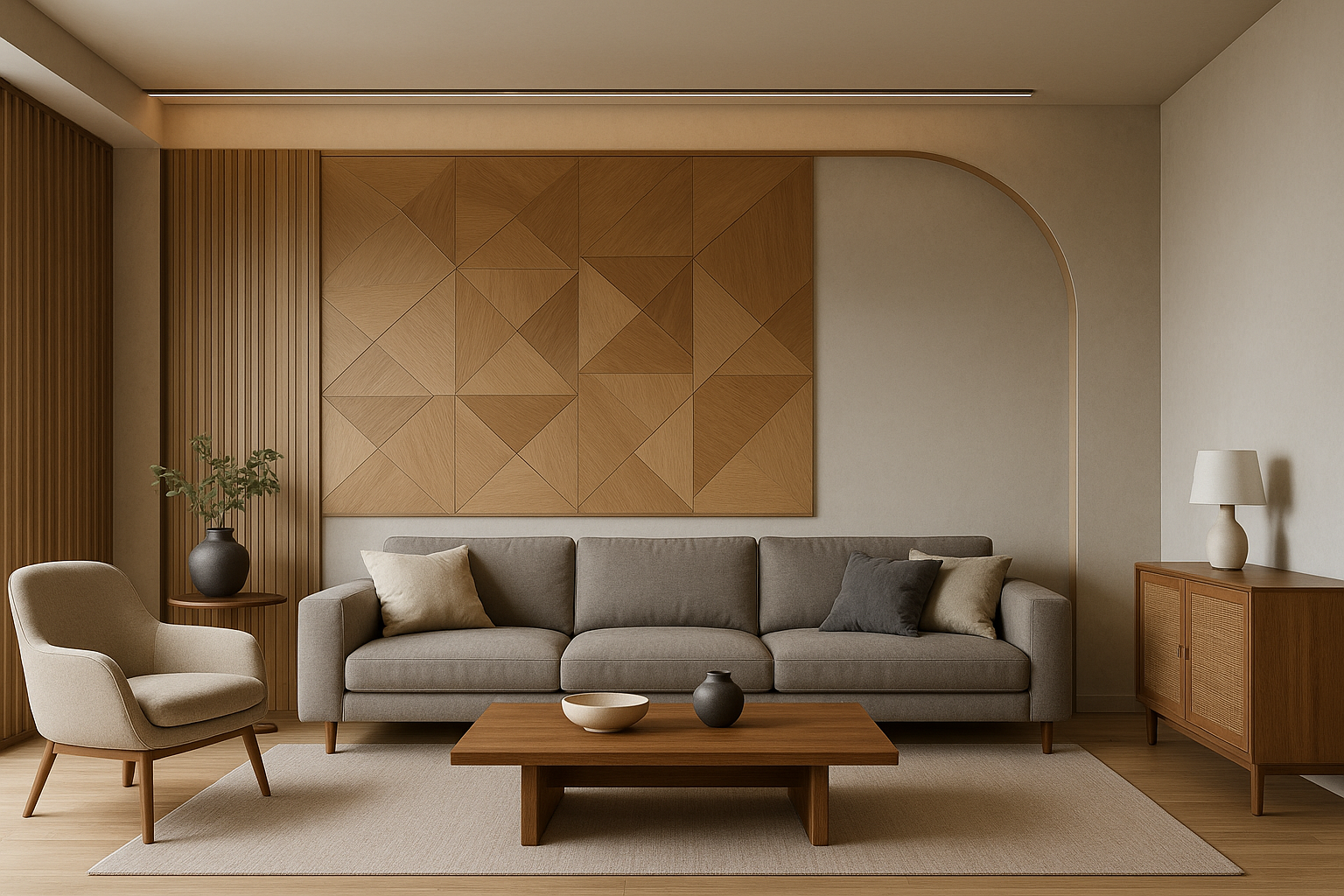 تصميم ديكور مبتكر للدور مع - مشروع ديكور في المنطقة الوسطى لدى بوا…