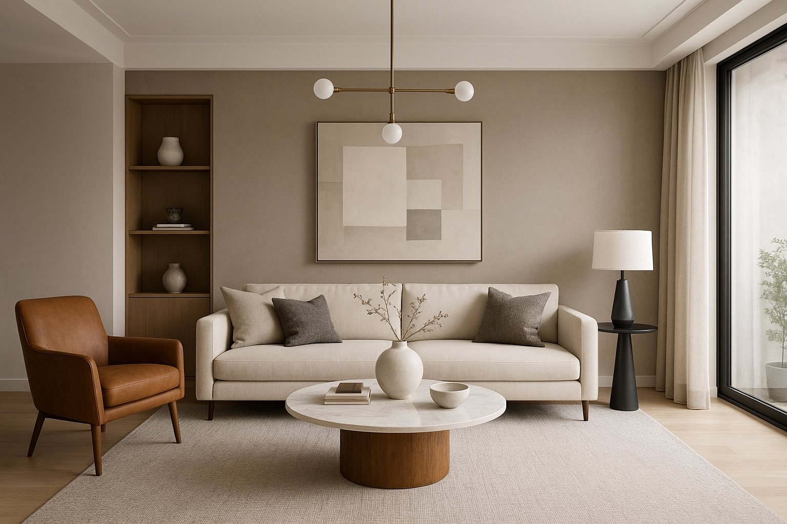 "تصميم ديكور منزل بأناقة عصرية - مشروع ديكور في المنطقة الوسطى لدى…