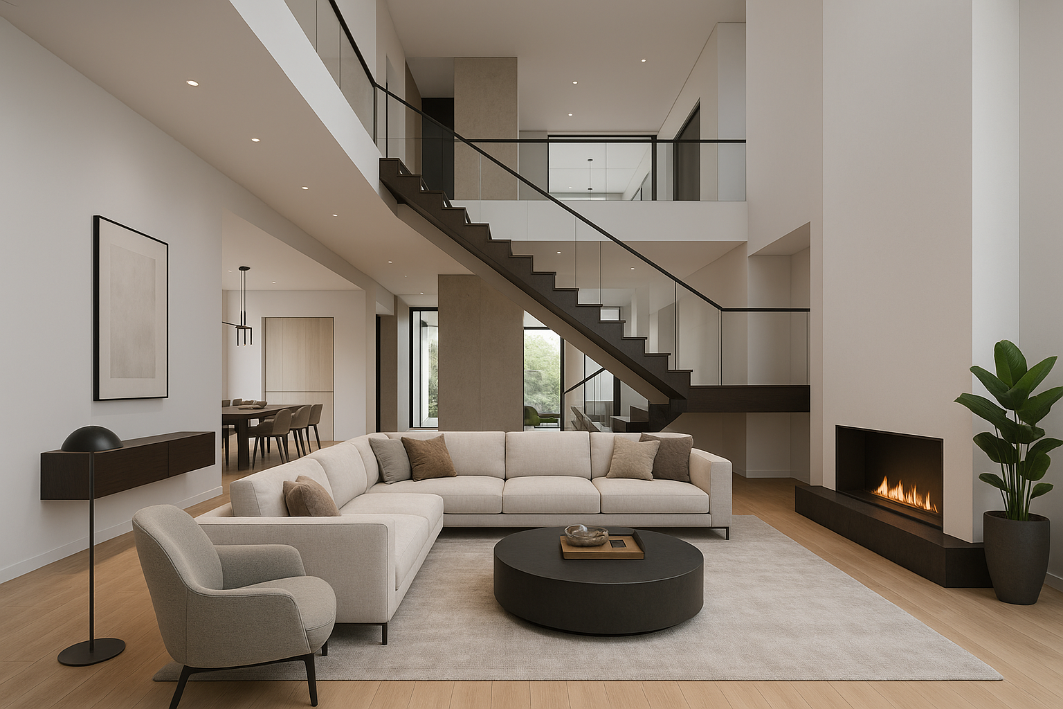 تصميم داخلي مميز لڤيلا من - مشروع ديكور في المنطقة الوسطى لدى بواب…