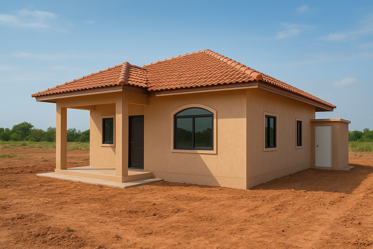 مشروع بناء شاليه صغير مع - مشروع بناء جديد في المنطقة الجنوبية لدى…