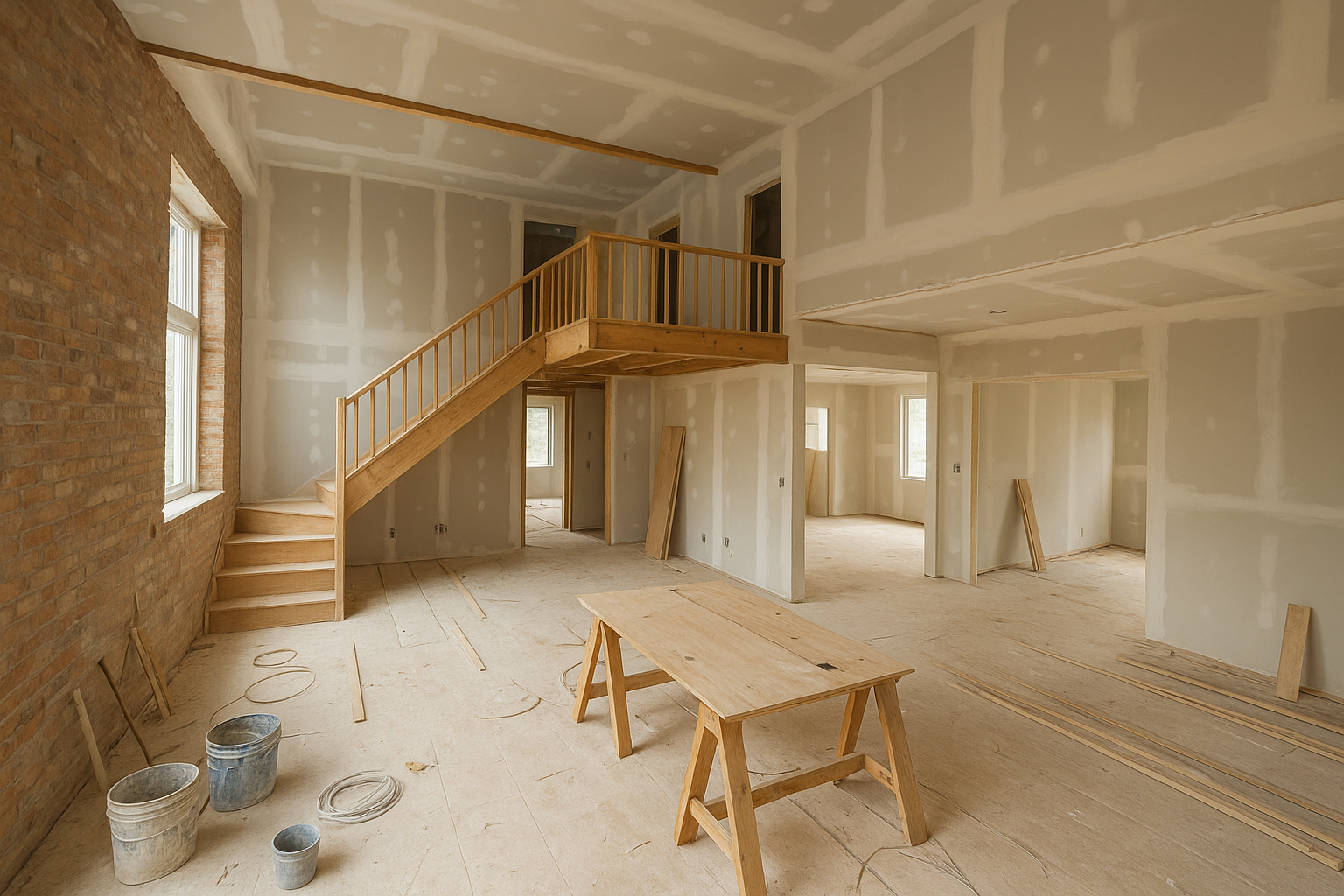 توسيع وتعديل شقة في دورين - مشروع تشطيب في المنطقة الوسطى لدى بواب…