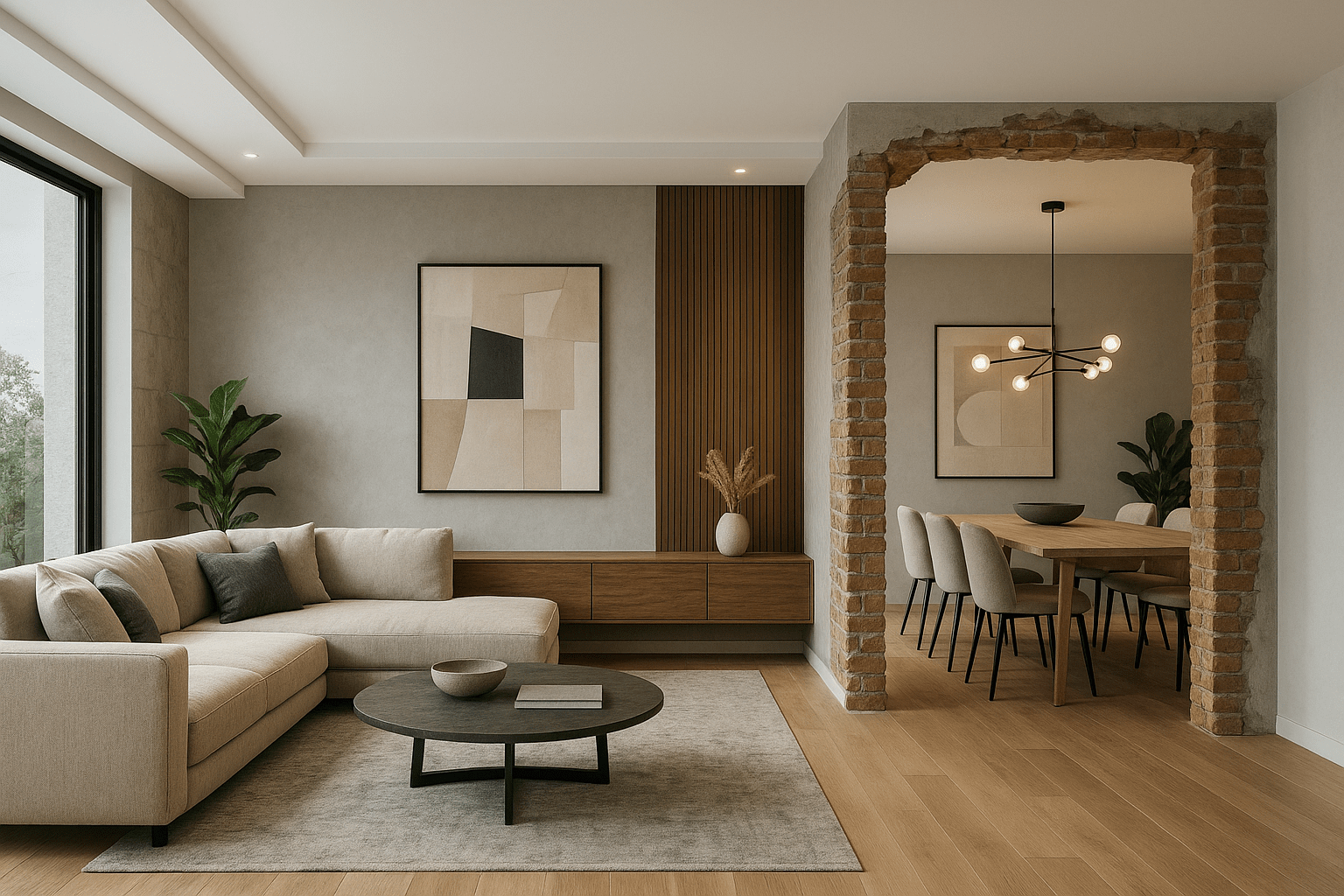 تصميم وتجديد مجلس وغرفة طعام - مشروع ديكور في المنطقة الغربية لدى…