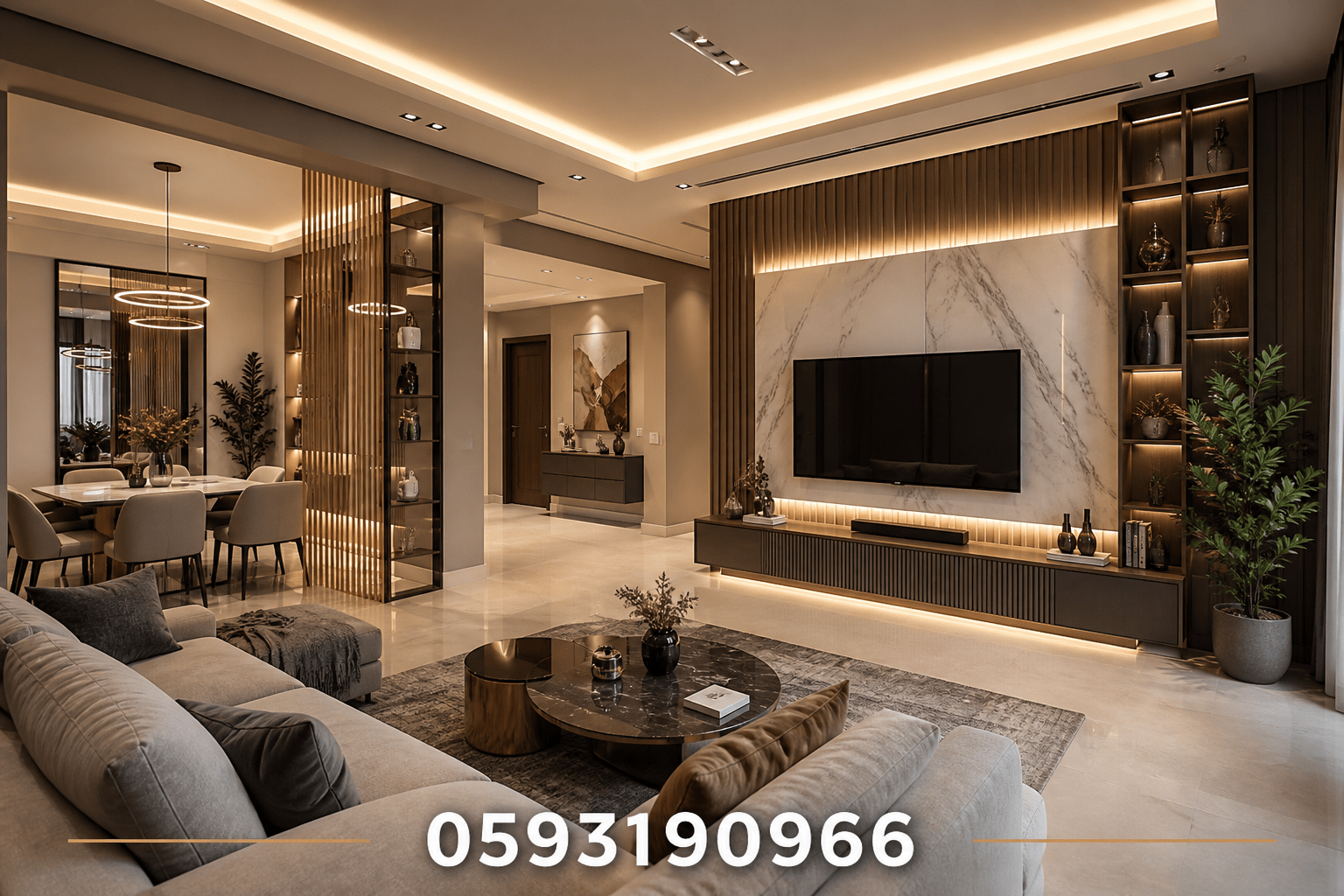 تصميم ديكور وتشطيب مميز لشقتك - مشروع تشطيب في المنطقة الوسطى لدى…