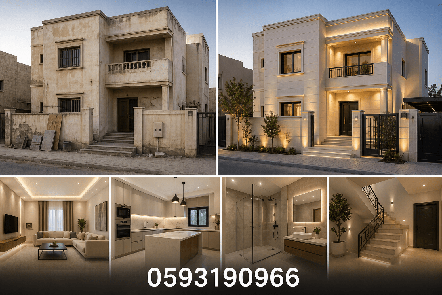 تجديد دور سكني شامل لمشروع - مشروع ترميم وصيانة في المنطقة الوسطى…