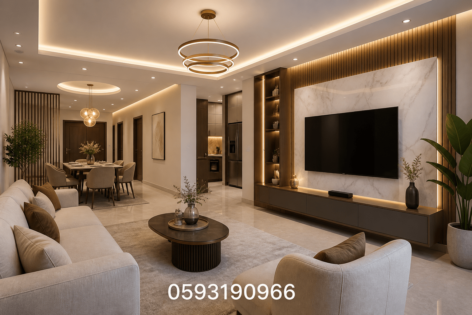 تشطيب داخلي كامل لشقة سكنية - مشروع تشطيب في المنطقة الغربية لدى ب…