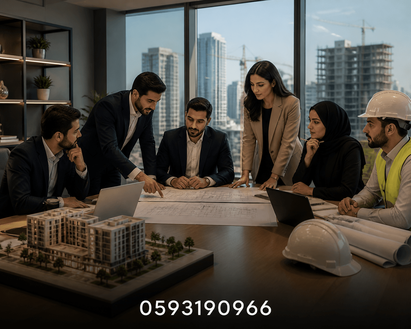 تشكيل فريق عمل متكامل لإنشاء - مشروع بناء جديد في المنطقة الغربية…