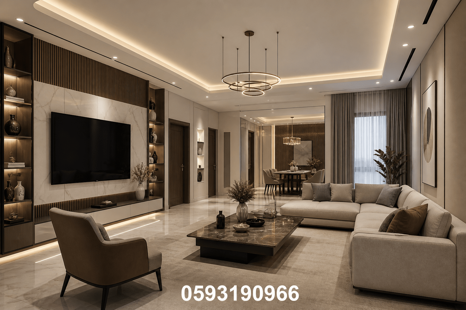 مشروع أعمال تشطيب لدور سكني - مشروع تشطيب في المنطقة الجنوبية لدى…