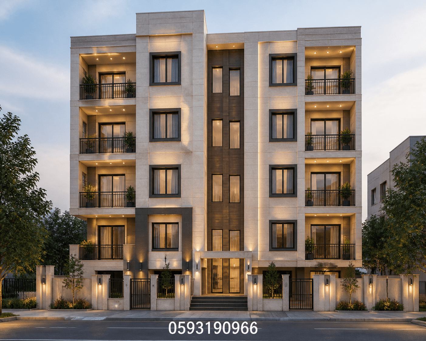 مشروع بناء جديد لعمارة سكنية - مشروع بناء جديد في المنطقة الغربية…