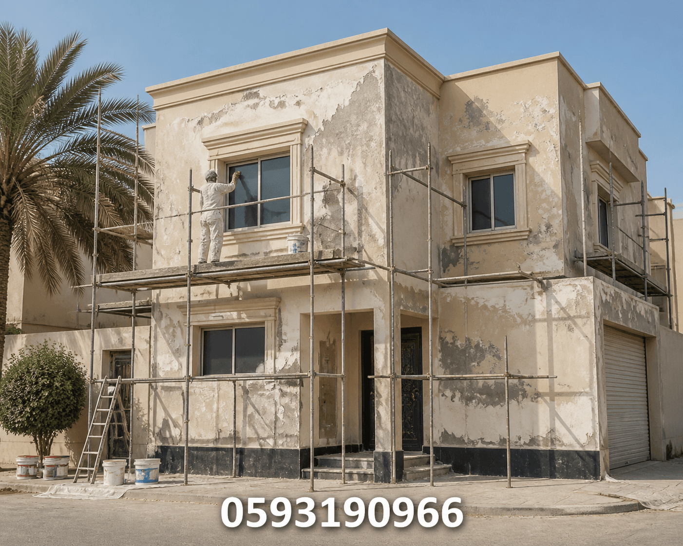 مشروع ترميم وصيانة دور سكني - مشروع تشطيب في المنطقة الشرقية لدى ب…