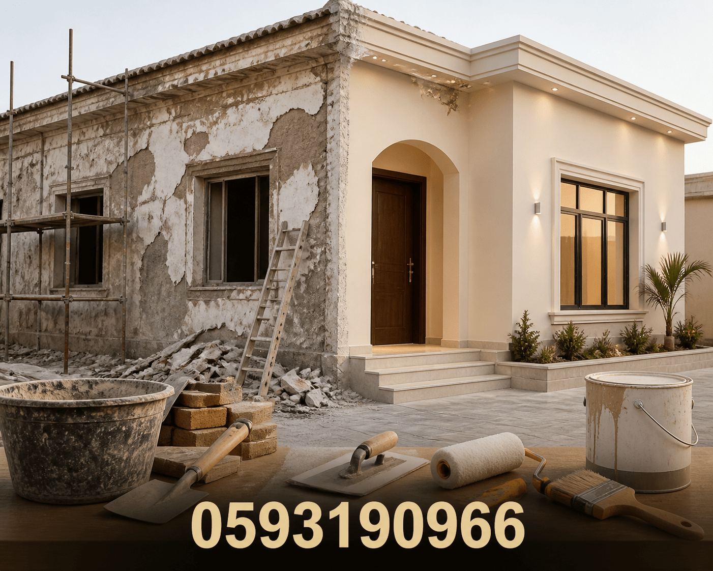أحتاج إلى أعمال ترميم وصيانة - مشروع تشطيب في المنطقة الشرقية لدى…