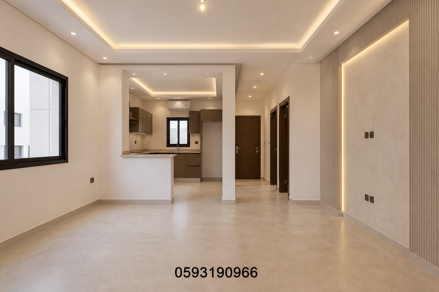 مشروع تشطيب عادي لشقة سكنية - مشروع تشطيب في المنطقة الوسطى لدى بو…