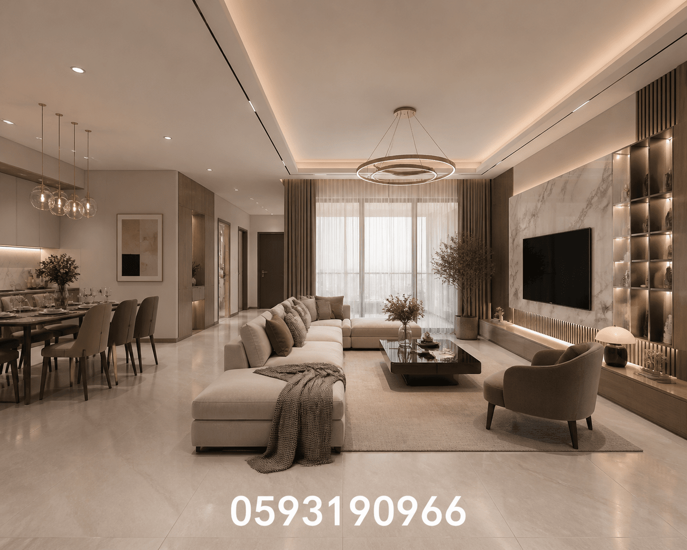 لدي مشروع تصميم ديكور كامل - مشروع ديكور في المنطقة الشرقية لدى بو…